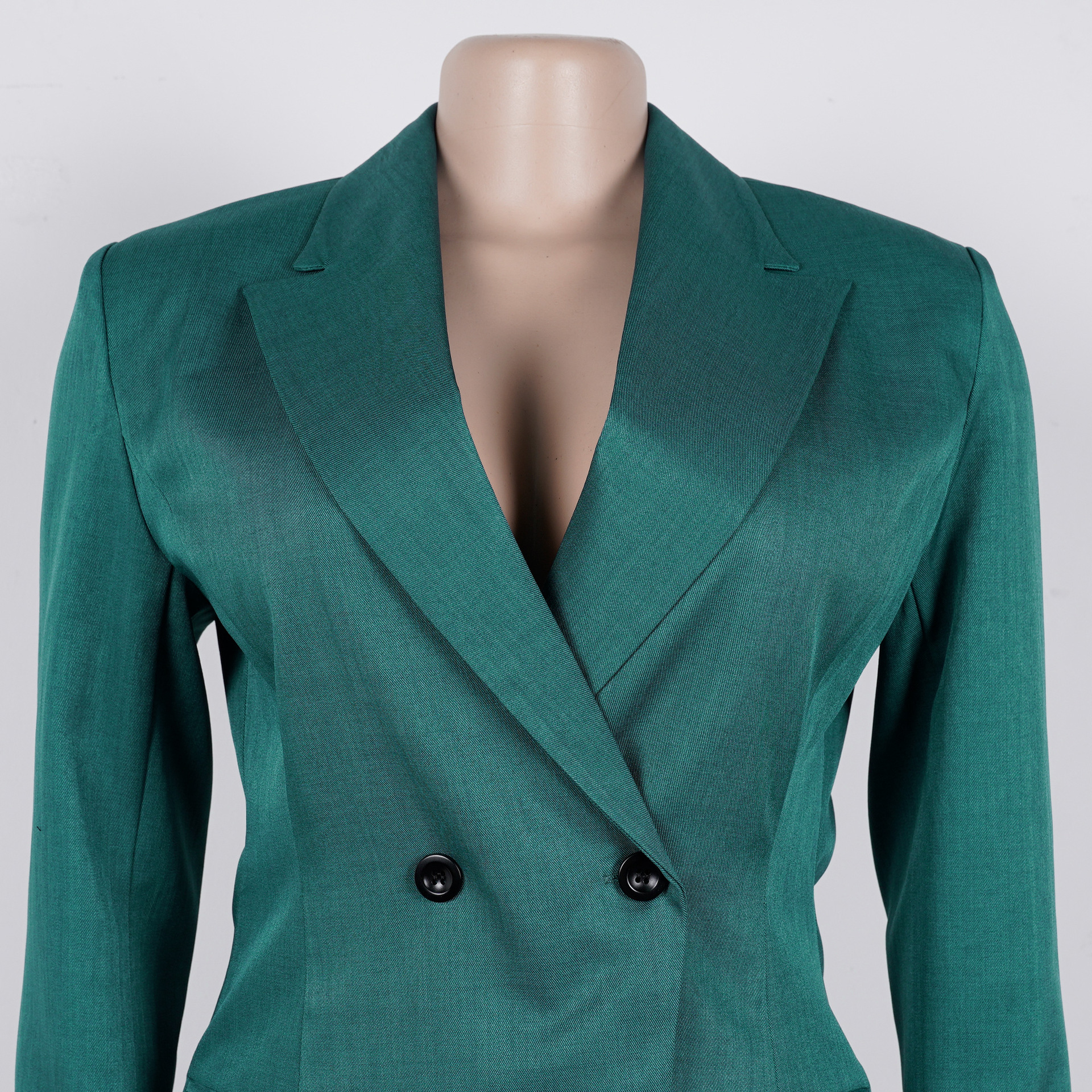 CM.YAYA Elegant Women Long Sleeve Double Button Blazer and Pants Suits 2025 Chic Streetwear Fall Fashion Two 2 Piece Set Outfits CM.YAYA Elegant Women Long Sleeve Double Button Blazer and Pants Suits 2025 Chic Streetwear Fall Fashion Two 2 Piece Set Outfits