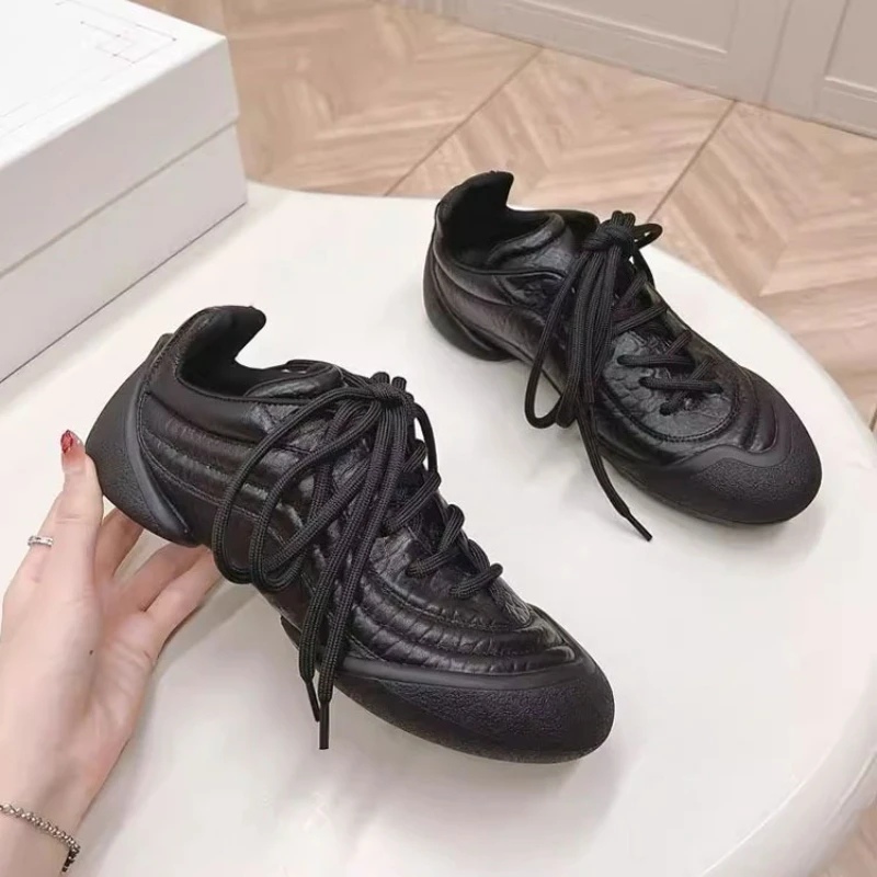 Genuine Leather Large Size Forrest Gump Women Shoes 2025 Designer Little White Shoes Couple Retro Leisure Sports Shoes Genuine Leather Large Size Forrest Gump Women Shoes 2025 Designer Little White Shoes Couple Retro Leisure Sports Shoes