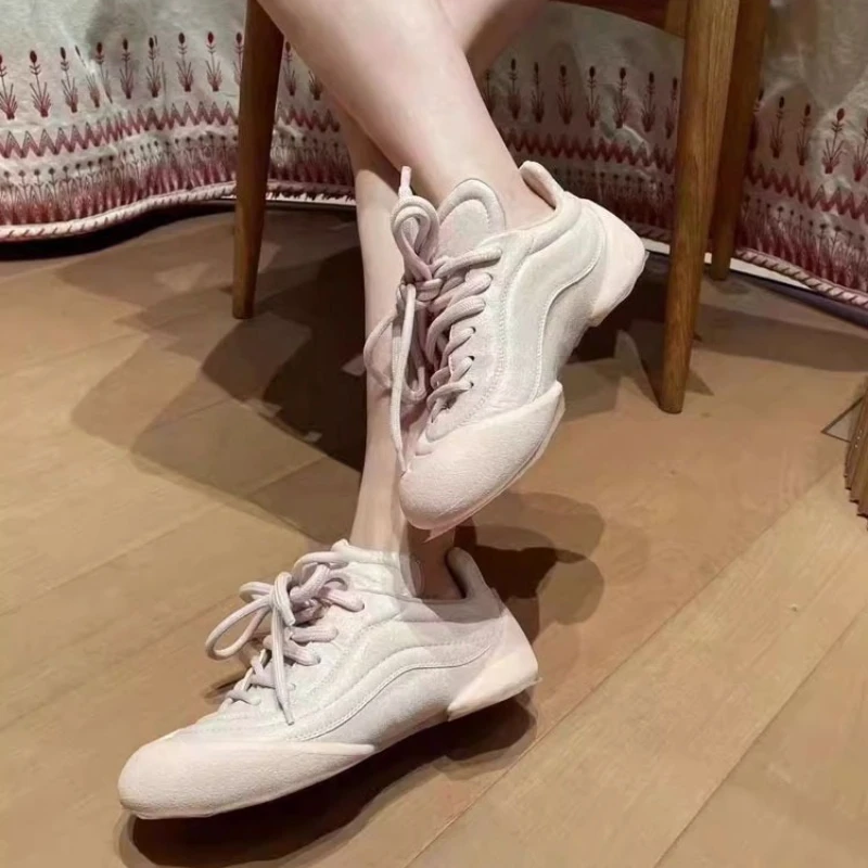 Genuine Leather Large Size Forrest Gump Women Shoes 2025 Designer Little White Shoes Couple Retro Leisure Sports Shoes Genuine Leather Large Size Forrest Gump Women Shoes 2025 Designer Little White Shoes Couple Retro Leisure Sports Shoes