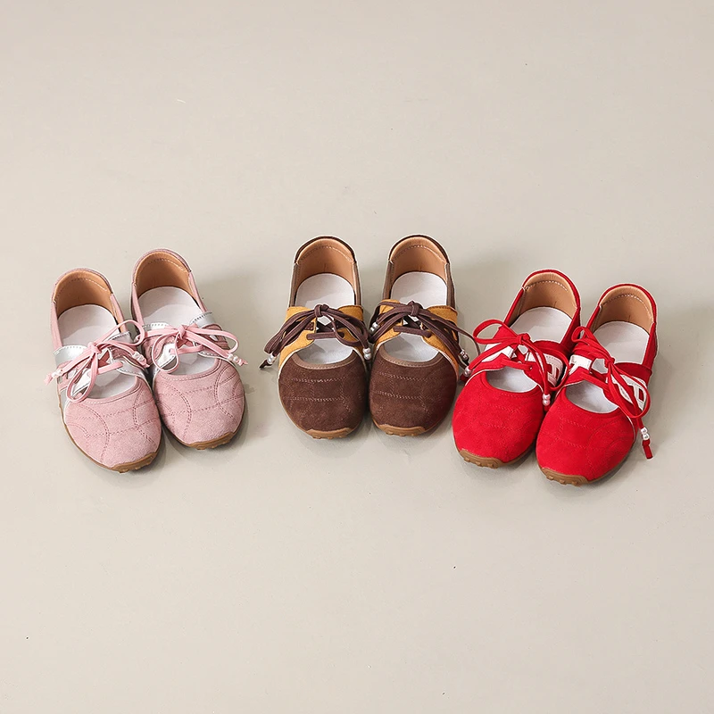 Fall 2025 New Women's Shoes French Thin Sole Color Block Mary Jane Shoes Fall 2025 New Women's Shoes French Thin Sole Color Block Mary Jane Shoes