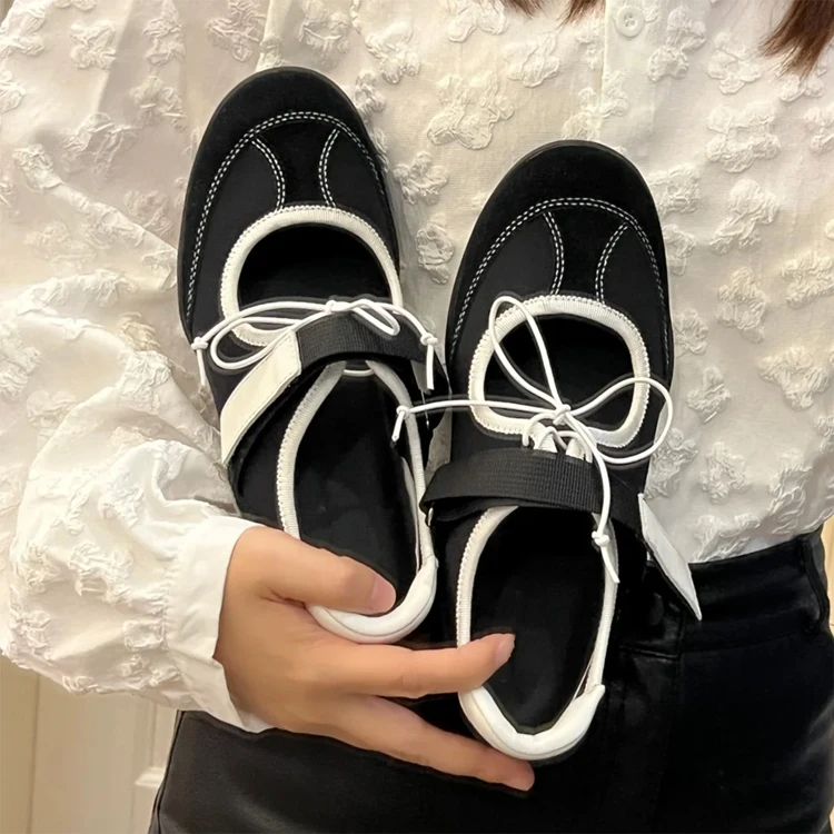 Mary Janes Women's shoes 2025 Summer New Sle Veo Faux Fur Soft Bot Single Ballet Flats Casual shoes Mary Janes Women's shoes 2025 Summer New Sle Veo Faux Fur Soft Bot Single Ballet Flats Casual shoes