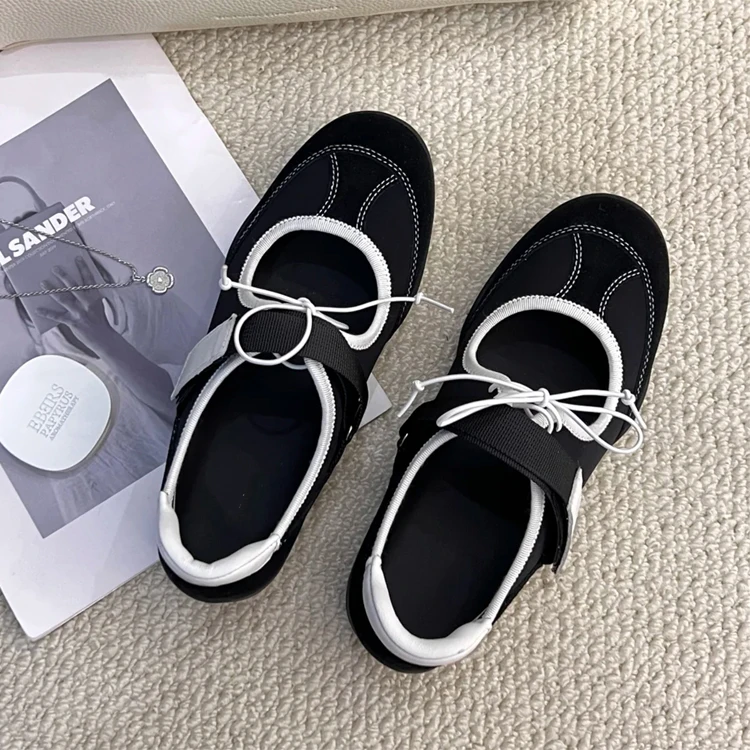 Mary Janes Women's shoes 2025 Summer New Sle Veo Faux Fur Soft Bot Single Ballet Flats Casual shoes Mary Janes Women's shoes 2025 Summer New Sle Veo Faux Fur Soft Bot Single Ballet Flats Casual shoes