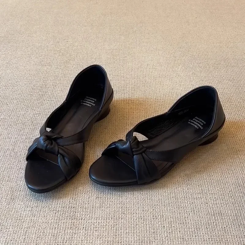 Summer Vintage Open Toe Women Sandals Elegant Low Heel Shoes Ladies Outdoor Gladiator Flats Sandalias Summer Vintage Open Toe Women Sandals Elegant Low Heel Shoes Ladies Outdoor Gladiator Flats Sandalias