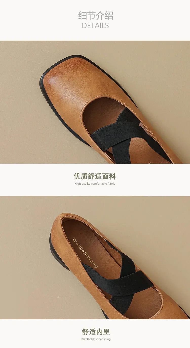 Women's Outdoor Shoes British Style Mary Jane High Heels Loafers Ladies' Casual Shoes Work and Party Wear Women's Outdoor Shoes British Style Mary Jane High Heels Loafers Ladies' Casual Shoes Work and Party Wear