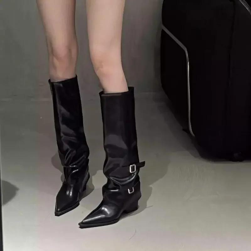 Women's Boots Autumn Boots-Women Sexy Thigh High Heels High Sexy Winter Footwear Crystal Female Shoes Cowboy 2025 Over-the-Knee Women's Boots Autumn Boots-Women Sexy Thigh High Heels High Sexy Winter Footwear Crystal Female Shoes Cowboy 2025 Over-the-Knee