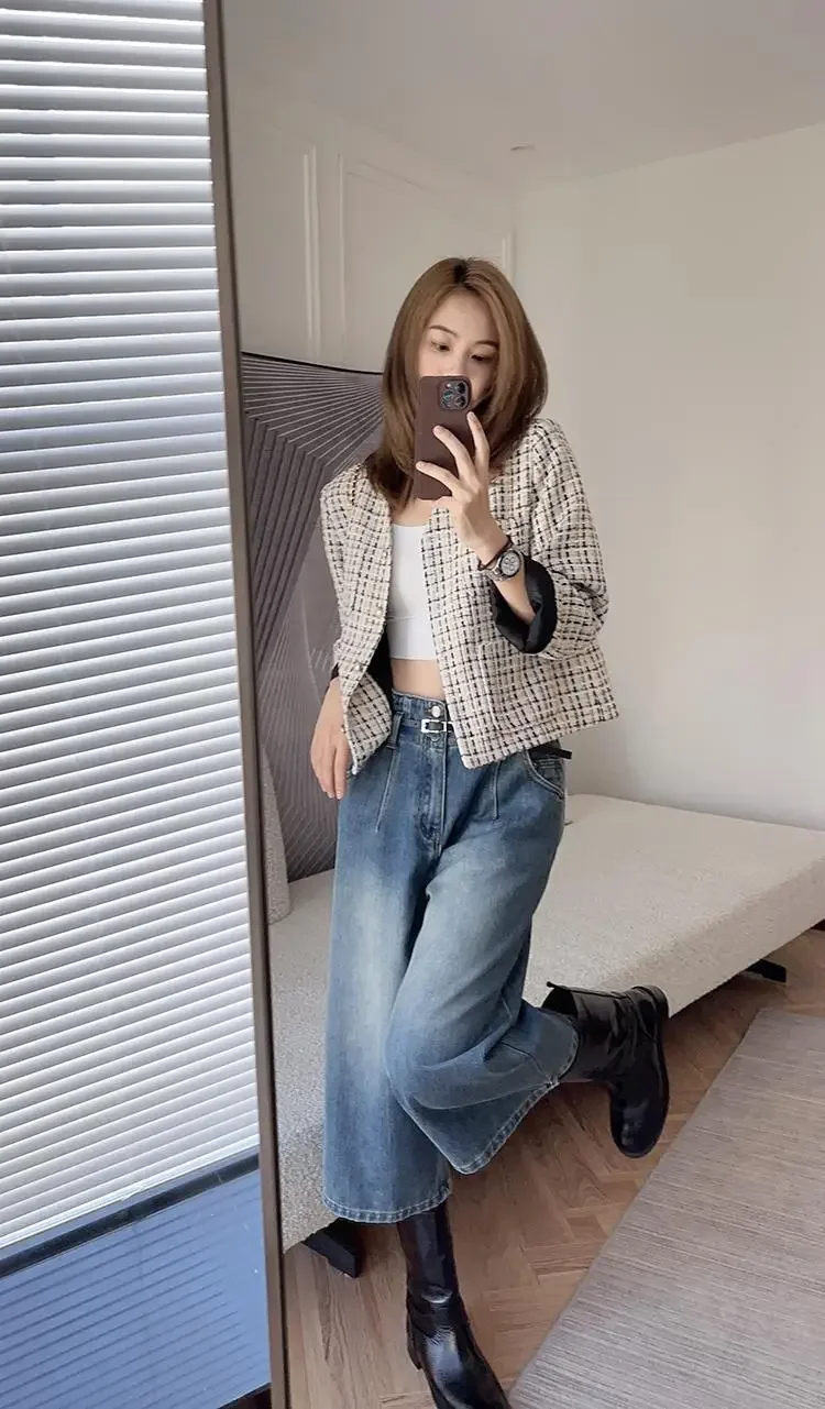 Black Western Punk Mid Calf Shoes For Woman Women's Boots Half High Round Toe Quality On Offer Comfortable Goth Footwear Black Western Punk Mid Calf Shoes For Woman Women's Boots Half High Round Toe Quality On Offer Comfortable Goth Footwear