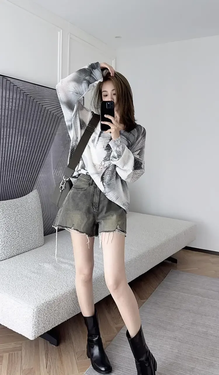 Black Western Punk Mid Calf Shoes For Woman Women's Boots Half High Round Toe Quality On Offer Comfortable Goth Footwear Black Western Punk Mid Calf Shoes For Woman Women's Boots Half High Round Toe Quality On Offer Comfortable Goth Footwear