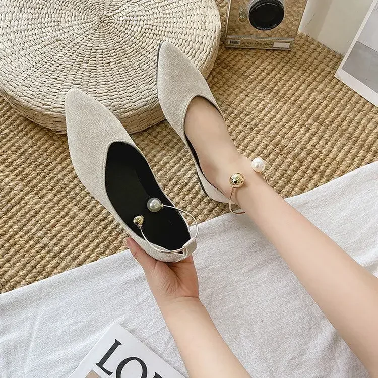 Woman Flats Solid Color Large Size Pointed Toe Elegant Party On Promotion 2025 Summer Spring Stylish Shoe Y2k 39 Shoes for Women Woman Flats Solid Color Large Size Pointed Toe Elegant Party On Promotion 2025 Summer Spring Stylish Shoe Y2k 39 Shoes for Women