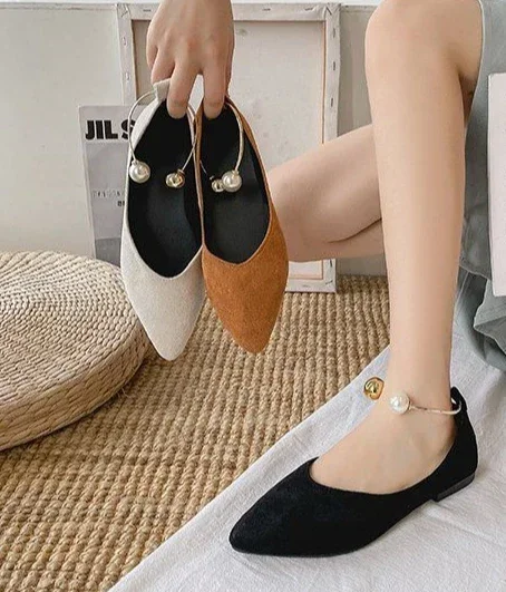 Woman Flats Solid Color Large Size Pointed Toe Elegant Party On Promotion 2025 Summer Spring Stylish Shoe Y2k 39 Shoes for Women Woman Flats Solid Color Large Size Pointed Toe Elegant Party On Promotion 2025 Summer Spring Stylish Shoe Y2k 39 Shoes for Women