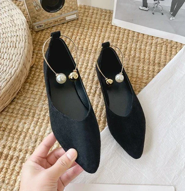 Woman Flats Solid Color Large Size Pointed Toe Elegant Party On Promotion 2025 Summer Spring Stylish Shoe Y2k 39 Shoes for Women Woman Flats Solid Color Large Size Pointed Toe Elegant Party On Promotion 2025 Summer Spring Stylish Shoe Y2k 39 Shoes for Women