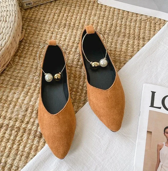 Woman Flats Solid Color Large Size Pointed Toe Elegant Party On Promotion 2025 Summer Spring Stylish Shoe Y2k 39 Shoes for Women Woman Flats Solid Color Large Size Pointed Toe Elegant Party On Promotion 2025 Summer Spring Stylish Shoe Y2k 39 Shoes for Women
