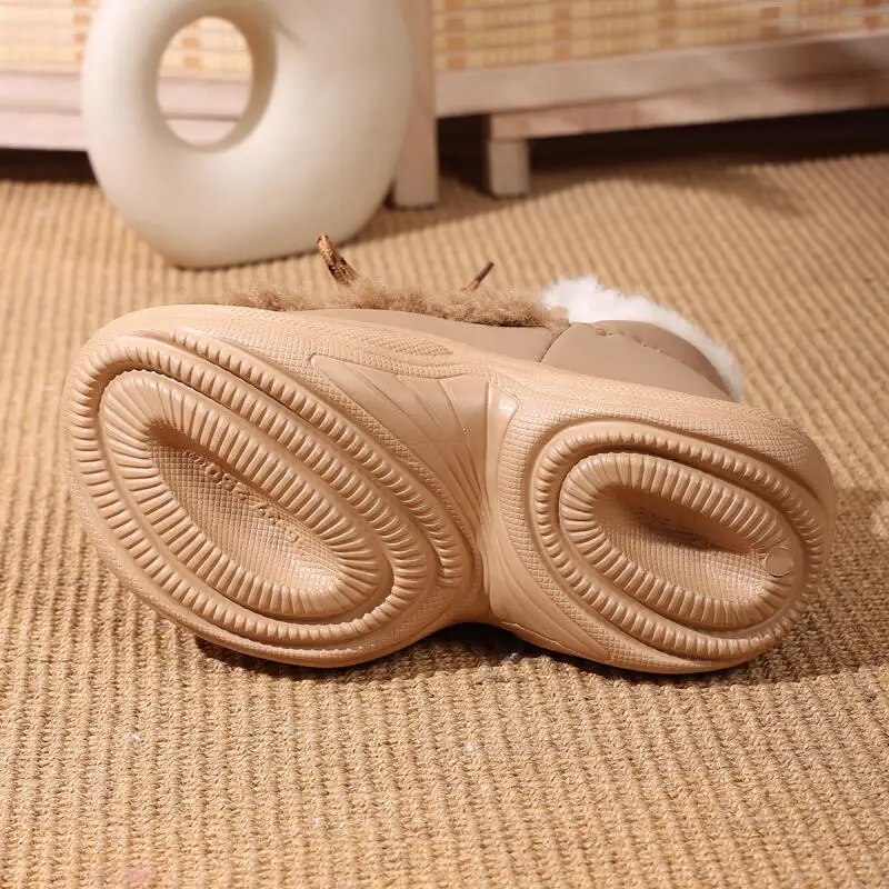 Comfort Thick Bottom Fluffy Fur Snow Boots Women 2025 Winter Chunky Platform Non Slip Furry Ankle Boots Warm Thick Plush Shoes Comfort Thick Bottom Fluffy Fur Snow Boots Women 2025 Winter Chunky Platform Non Slip Furry Ankle Boots Warm Thick Plush Shoes