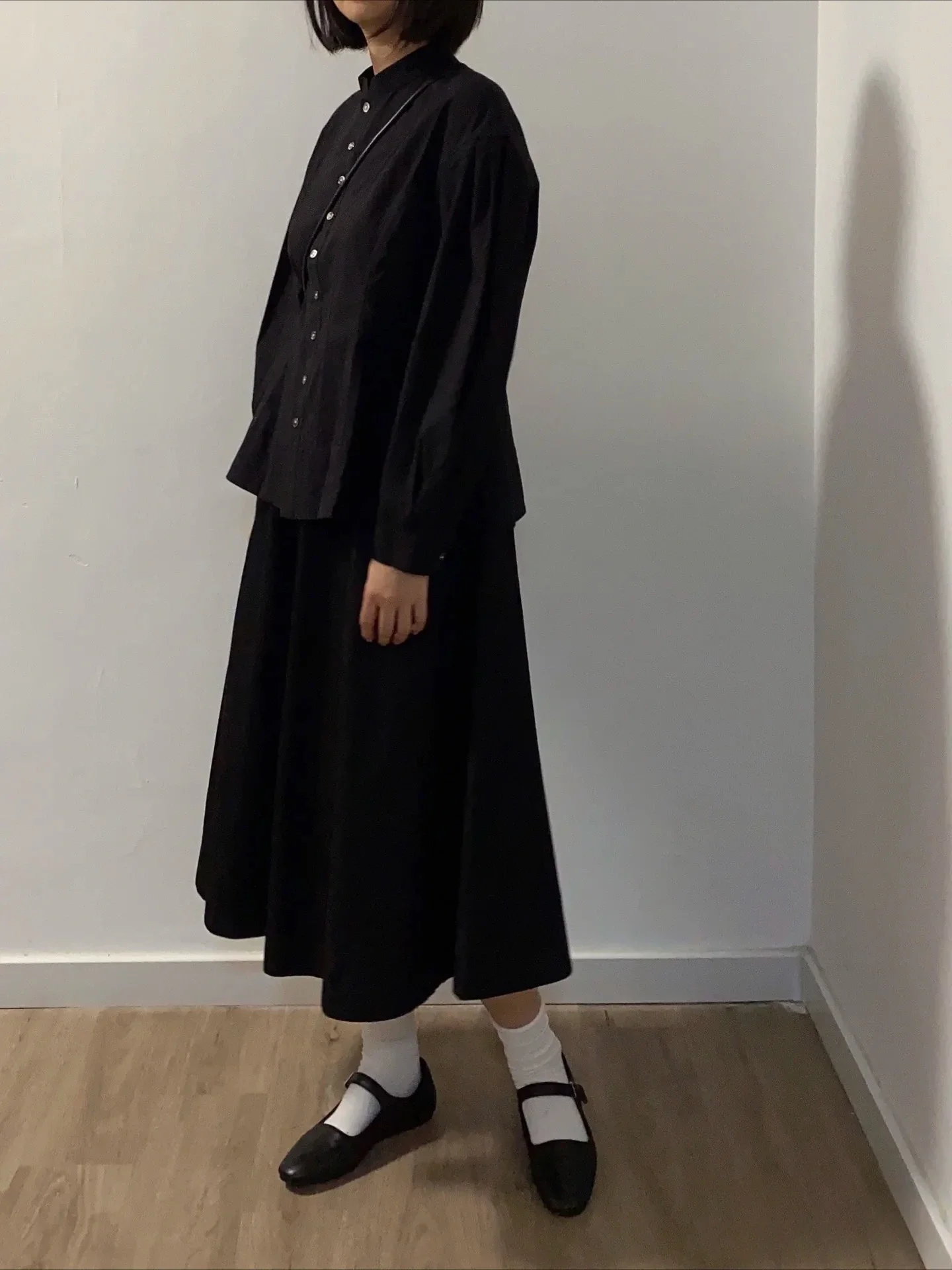 Square Toe Mary Jane Shoes Plus Size Women's Shoes 33-44 Summer Asaguchi Single Shoe Women's Commuter Ballet Flats