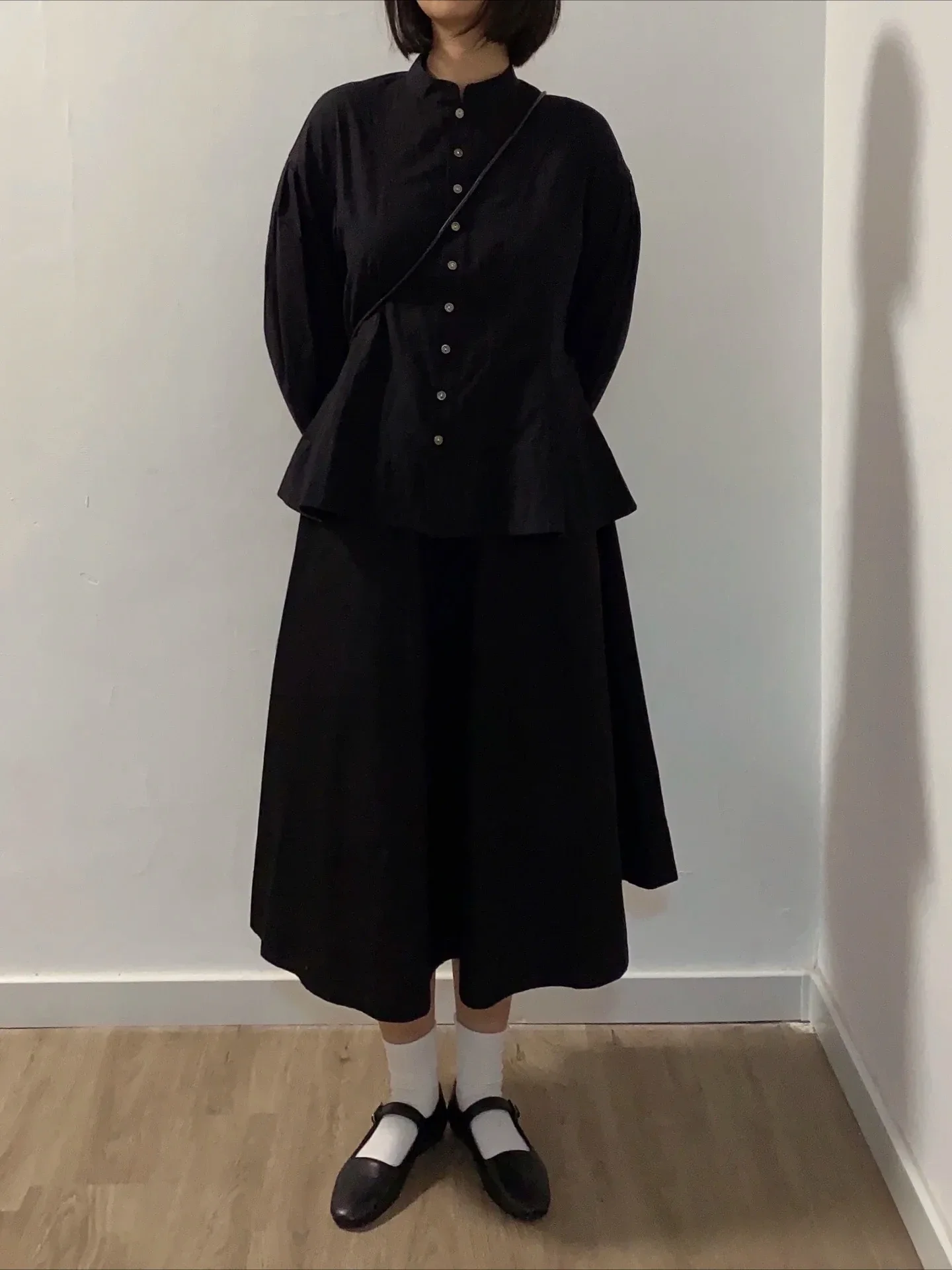 Square Toe Mary Jane Shoes Plus Size Women's Shoes 33-44 Summer Asaguchi Single Shoe Women's Commuter Ballet Flats