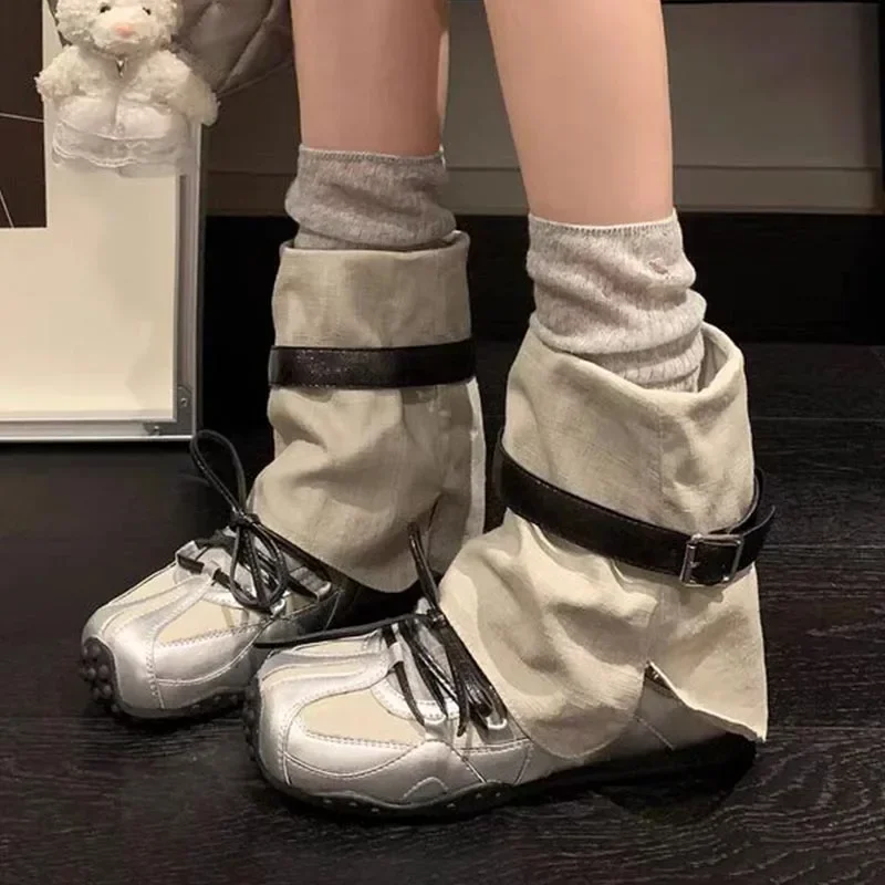 Flats Women Cool Boots Casual Sport Shoes Designer Trend Sneakers Summer Woman Fashion Shoes 2025 New Brand Zapatillas De Mujer