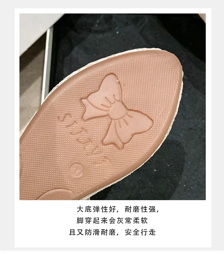 2024 New Women Flats Shoes Summer Ballet Flats Fashion Bow Women Shoes Slip on Sweet Hollow Flat Shoes Female Zapatos De Mujer