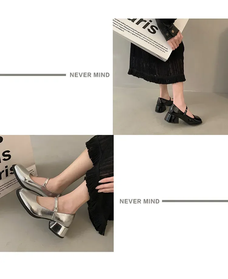 Summer Elegant Ladies Sandals Fashion Ladies Elastic Band Flat Heel Women Shallow Party Shoes Square Heel 35-40 Square Toe