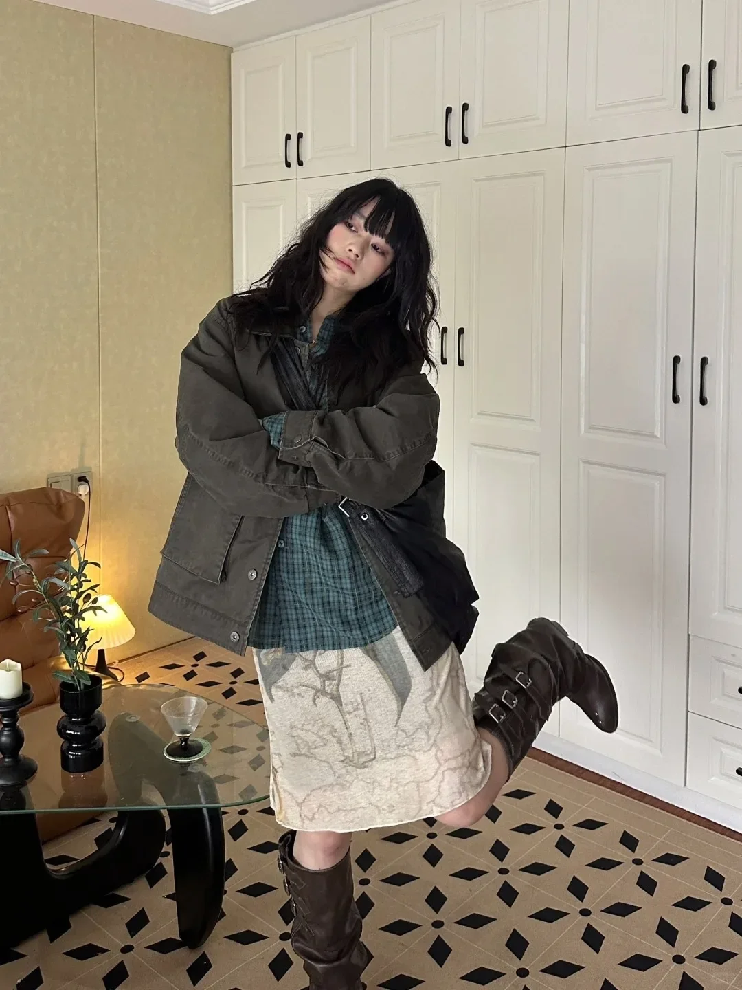 High Quality Y2k Style Vintage Detachable Boot Barrel Western Boots for Women Black Belt Straps Boot Shoes High Quality Y2k Style Vintage Detachable Boot Barrel Western Boots for Women Black Belt Straps Boot Shoes