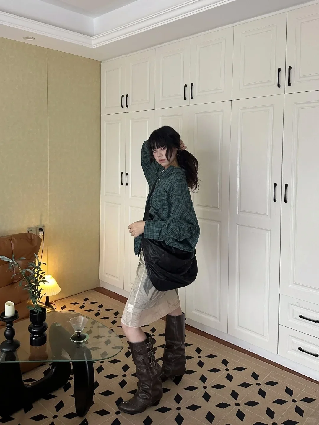 High Quality Y2k Style Vintage Detachable Boot Barrel Western Boots for Women Black Belt Straps Boot Shoes High Quality Y2k Style Vintage Detachable Boot Barrel Western Boots for Women Black Belt Straps Boot Shoes