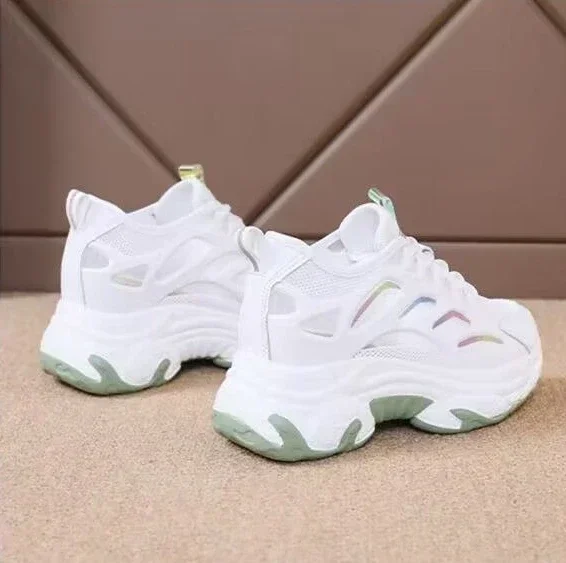 High on Platform Sneakers Shoes for Women Daily Routine 2025 New Arrival Walking Aesthetic Designer Luxury Offer Woman Footwear High on Platform Sneakers Shoes for Women Daily Routine 2025 New Arrival Walking Aesthetic Designer Luxury Offer Woman Footwear