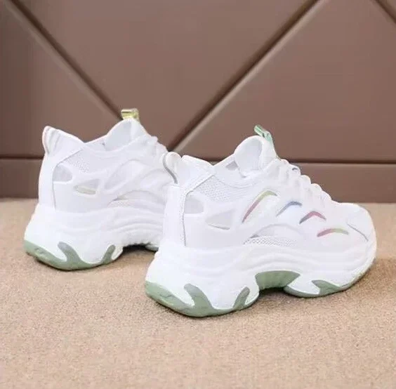 High on Platform Sneakers Shoes for Women Daily Routine 2025 New Arrival Walking Aesthetic Designer Luxury Offer Woman Footwear High on Platform Sneakers Shoes for Women Daily Routine 2025 New Arrival Walking Aesthetic Designer Luxury Offer Woman Footwear