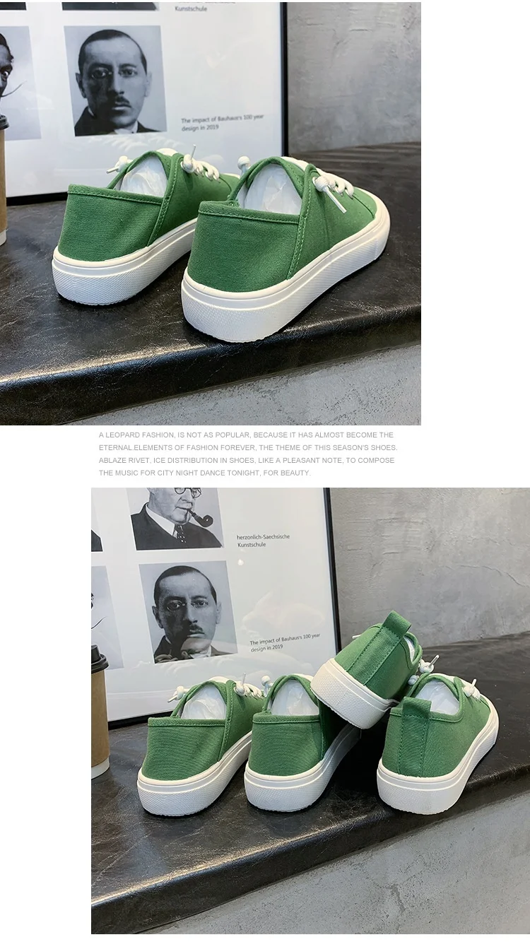 Platform Canvas Shoes for Women New Square Toe Laces Korean Fashion Sneakers Plaid Leopard Print Student Single-Layer Shoes Platform Canvas Shoes for Women New Square Toe Laces Korean Fashion Sneakers Plaid Leopard Print Student Single-Layer Shoes