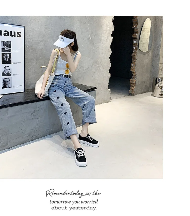 Platform Canvas Shoes for Women New Square Toe Laces Korean Fashion Sneakers Plaid Leopard Print Student Single-Layer Shoes Platform Canvas Shoes for Women New Square Toe Laces Korean Fashion Sneakers Plaid Leopard Print Student Single-Layer Shoes