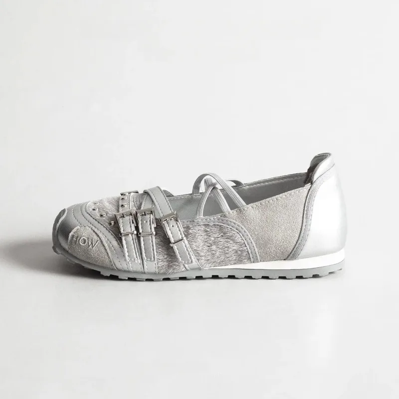 Women's Mary Jane Flat Shoes with Bow Cross Band Soft Bottom Leather Surface Retro Ballet Style Casual Footwear Summer Season Women's Mary Jane Flat Shoes with Bow Cross Band Soft Bottom Leather Surface Retro Ballet Style Casual Footwear Summer Season