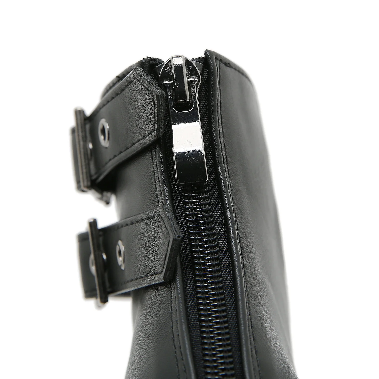 Women Block Heels for Halloween Fashion Buckle Strap Dress Pumps Platform Mary Jane Shoes Stylish Back Zipper