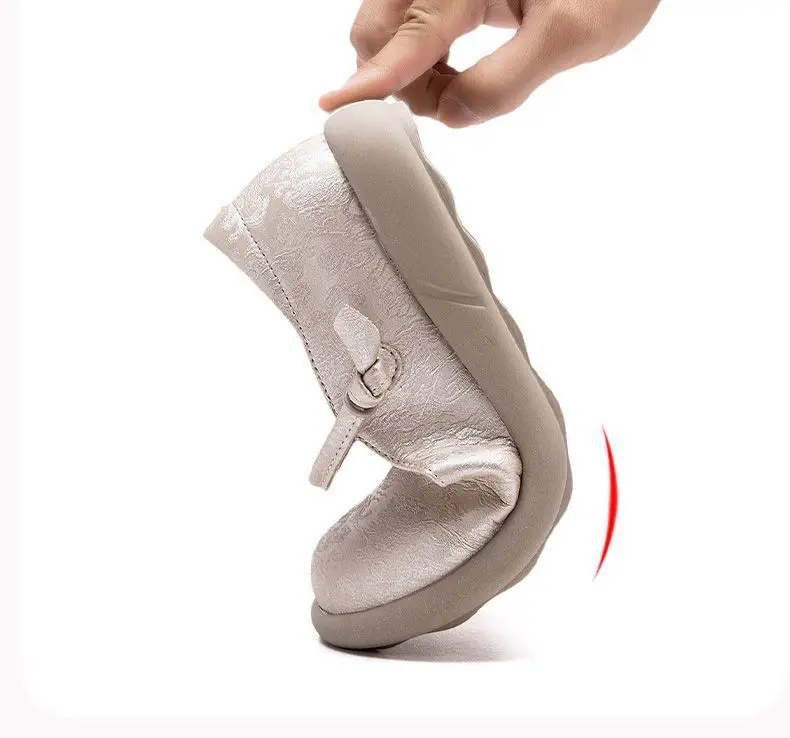 Mary Jane Flats Women's Wide Toe Shoes Ladies Soft Loafers Split Leather Shallow Shoes Mom Nurse Flats Woman Moccasin Mary Jane Flats Women's Wide Toe Shoes Ladies Soft Loafers Split Leather Shallow Shoes Mom Nurse Flats Woman Moccasin