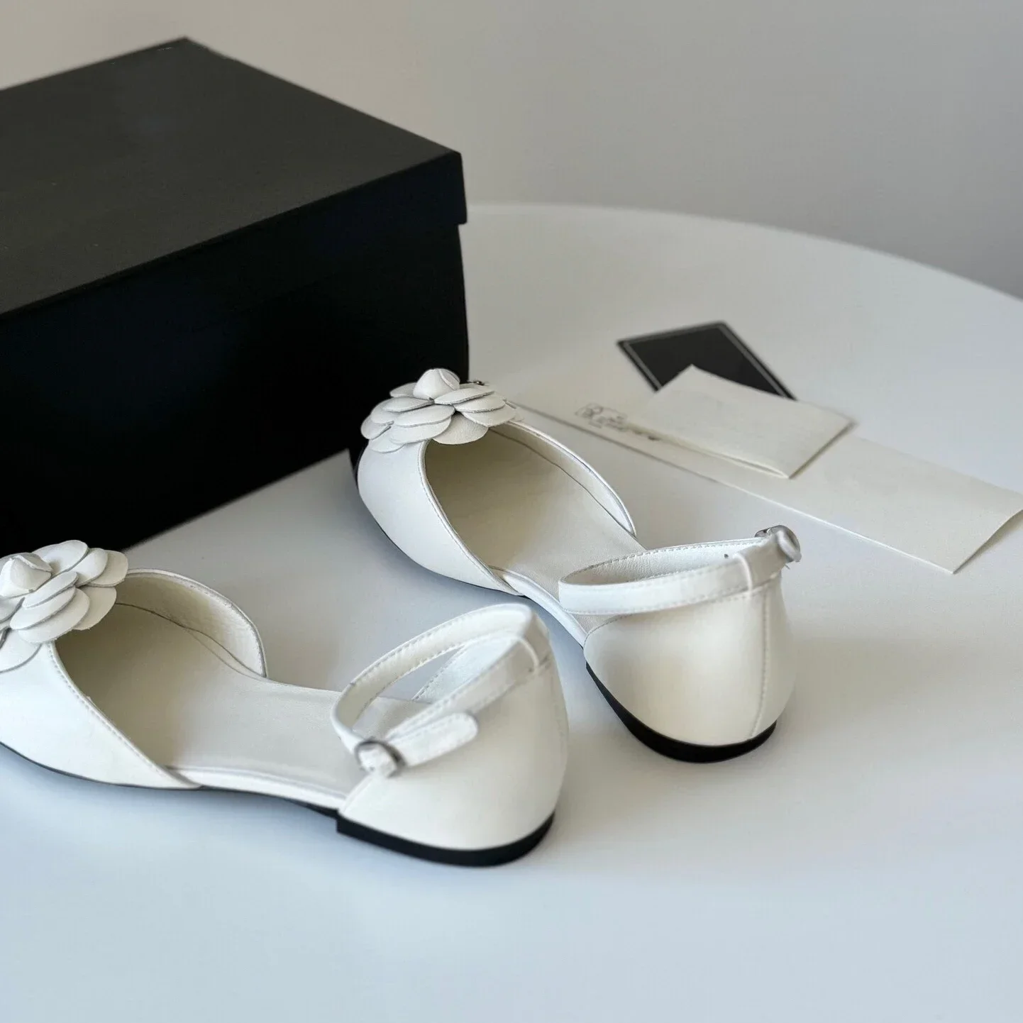 Hot Sale Spring Shoes for Women Genuine Leather Pumps Casual Flats Mixed Colors Sandals Designer Shoes