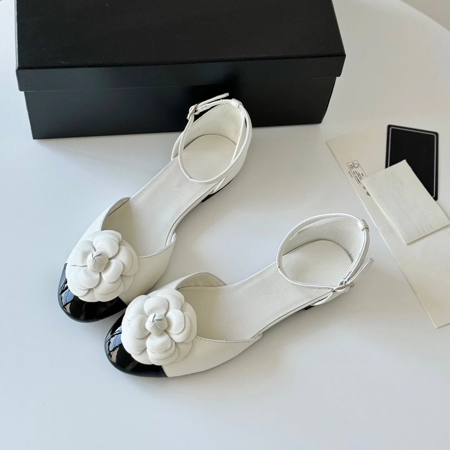 Hot Sale Spring Shoes for Women Genuine Leather Pumps Casual Flats Mixed Colors Sandals Designer Shoes