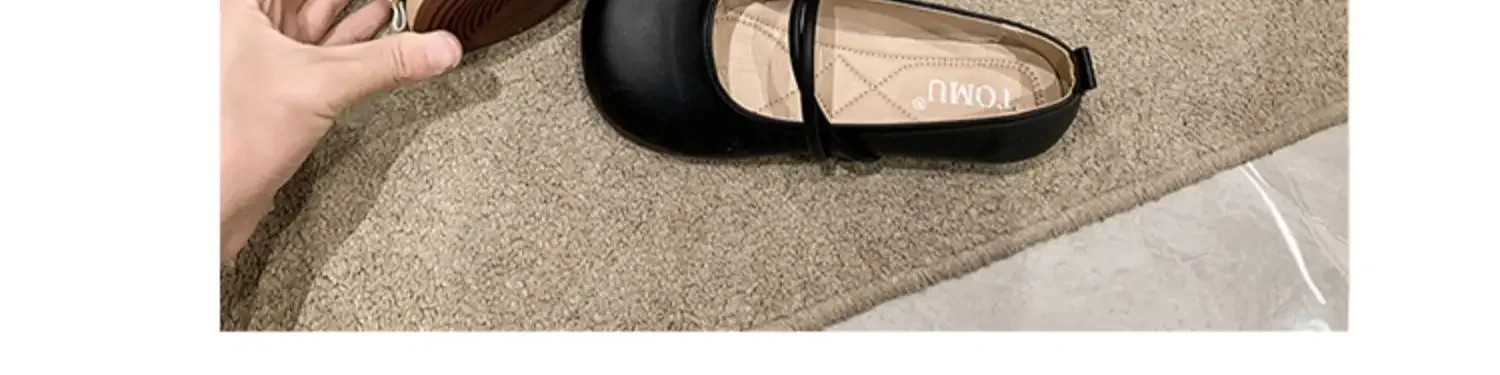 Shoes Woman Casual Female Sneakers Soft All-Match Shallow Mouth Flats Round Toe New Moccasin Grandma Summer Dress Mary Jane