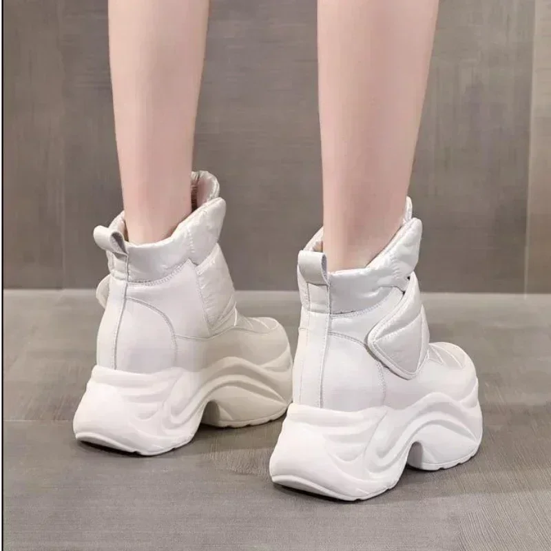 New Ankle Boots Winter Women's Shoes Waterproof Fashion Snow Boots Thick Soles Warm Comfortable Women's Platform Boots