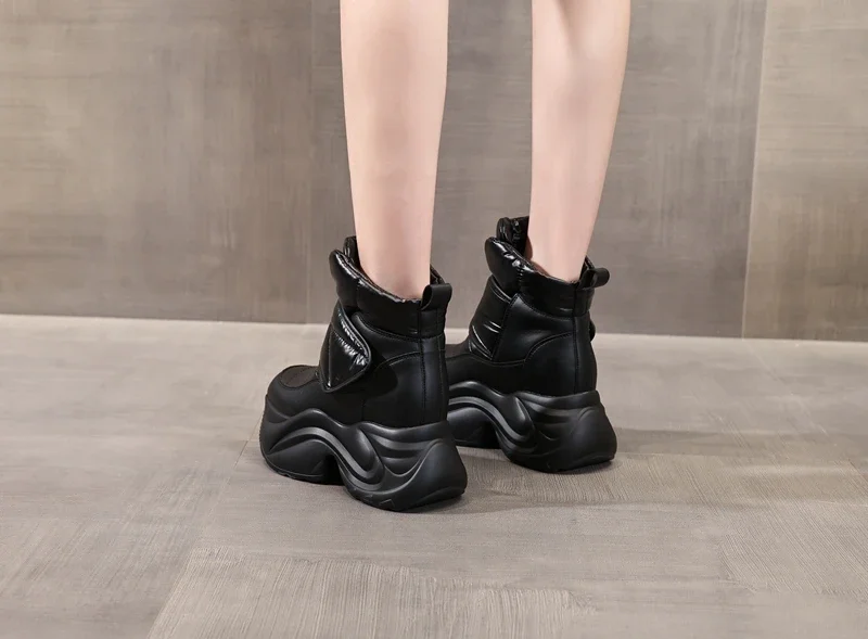 New Ankle Boots Winter Women's Shoes Waterproof Fashion Snow Boots Thick Soles Warm Comfortable Women's Platform Boots