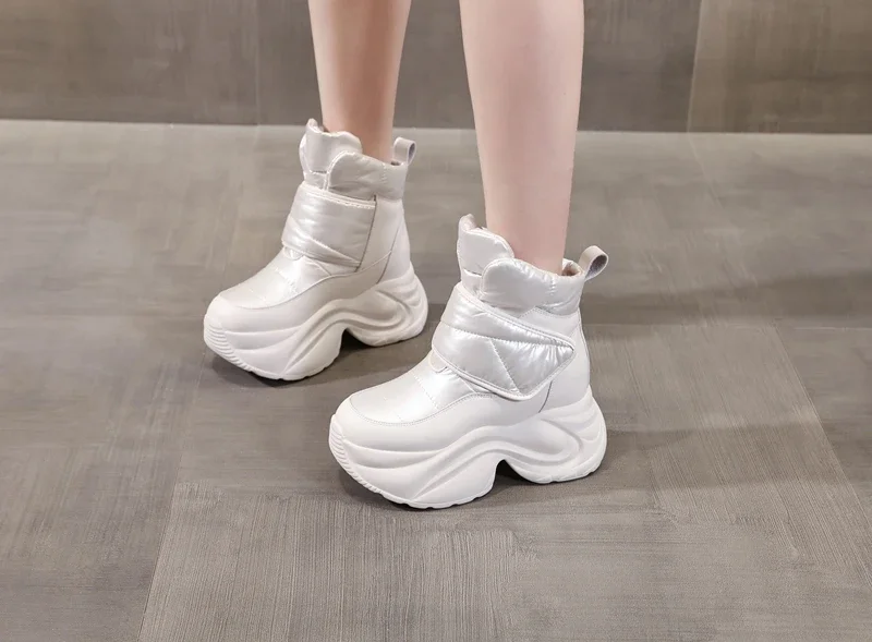 New Ankle Boots Winter Women's Shoes Waterproof Fashion Snow Boots Thick Soles Warm Comfortable Women's Platform Boots
