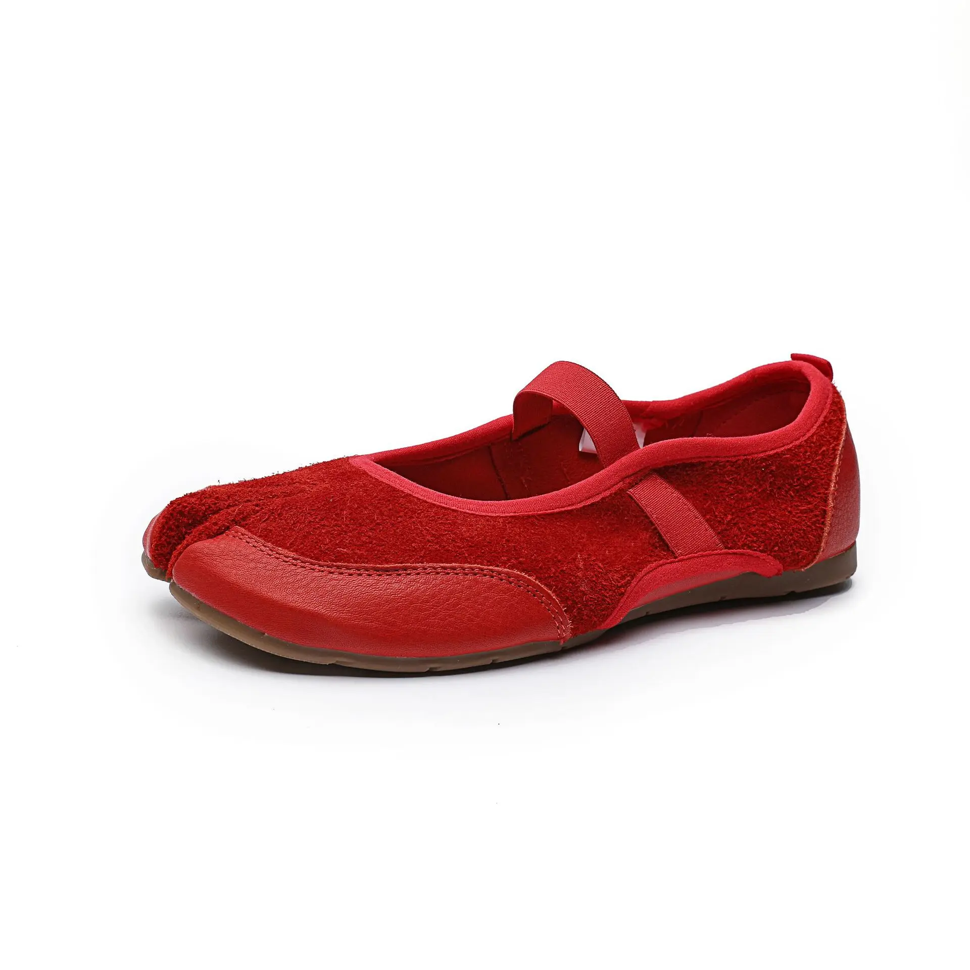 Cross Strap Tabi Hollow Flat Shoes Women Mary Jane Slip-on Split Toe Ballet Flats Trainers 2025 Summer Outdoor Walking Sneakers Cross Strap Tabi Hollow Flat Shoes Women Mary Jane Slip-on Split Toe Ballet Flats Trainers 2025 Summer Outdoor Walking Sneakers