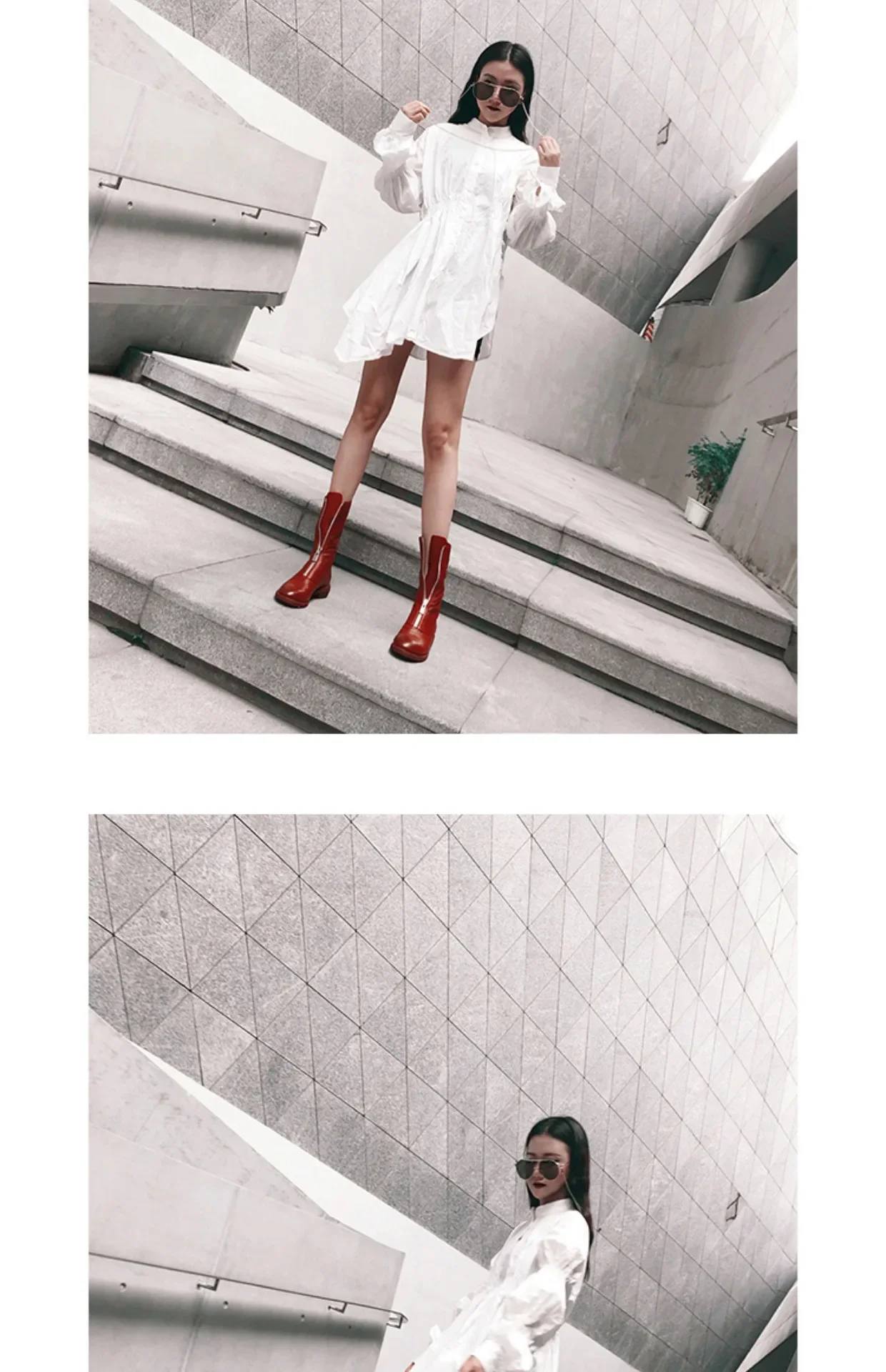 Retro Boots Women's Round Toe Mid-Calf Ort Boot Winter Warm Low Heel Rubber Outsole Leather Retro Boots Women's Round Toe Mid-Calf Ort Boot Winter Warm Low Heel Rubber Outsole Leather