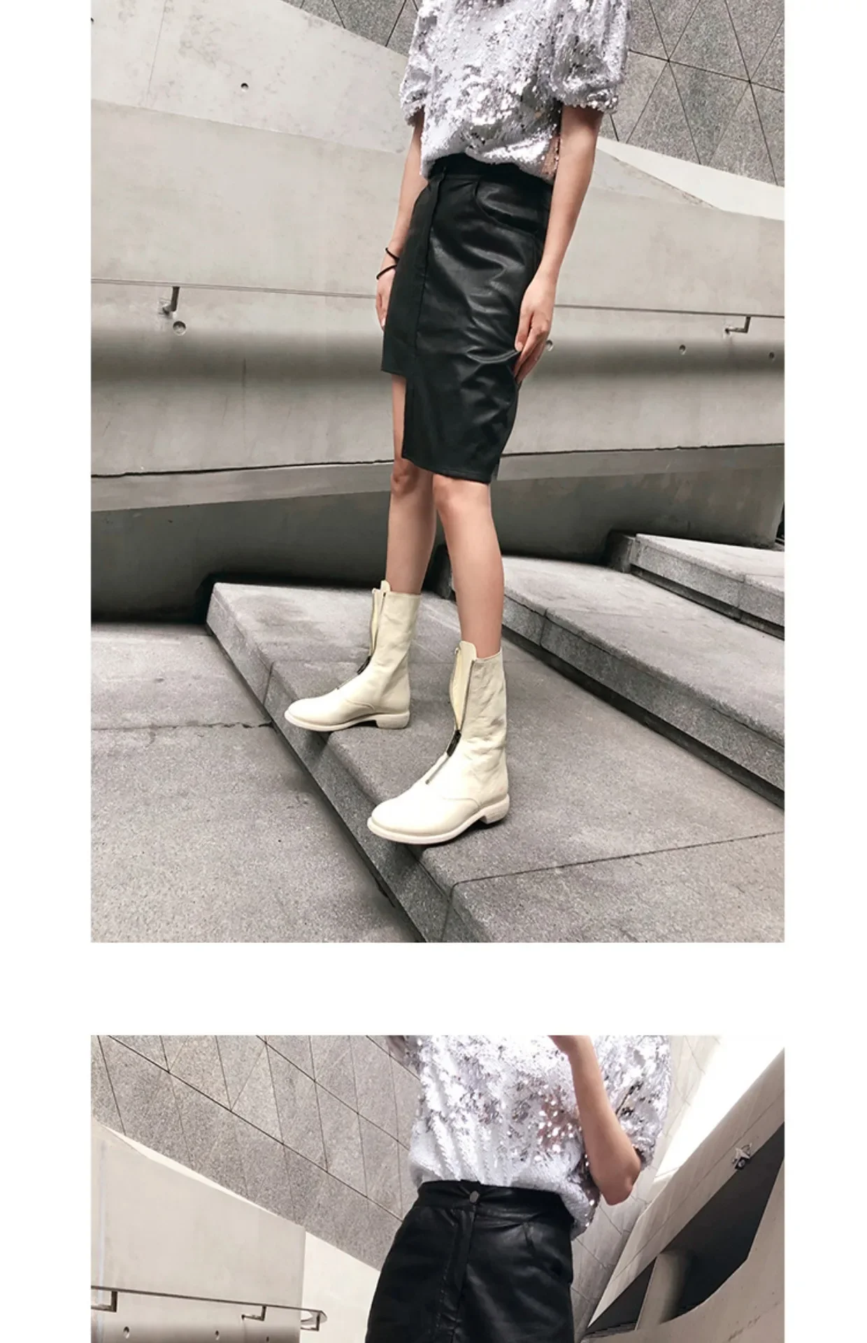 Retro Boots Women's Round Toe Mid-Calf Ort Boot Winter Warm Low Heel Rubber Outsole Leather Retro Boots Women's Round Toe Mid-Calf Ort Boot Winter Warm Low Heel Rubber Outsole Leather