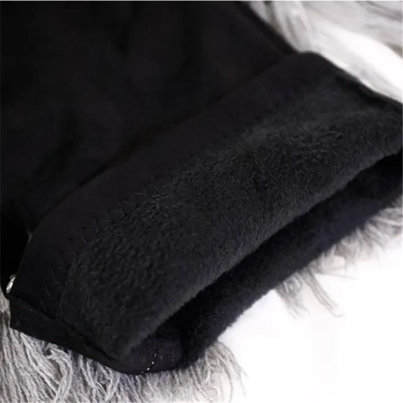 2023 Winter New Ladies Fashion Comfortable Plus Cotton Warm Boots Women Casual Sexy Flock Zip Black High Heel Black Boots Mujer 2023 Winter New Ladies Fashion Comfortable Plus Cotton Warm Boots Women Casual Sexy Flock Zip Black High Heel Black Boots Mujer