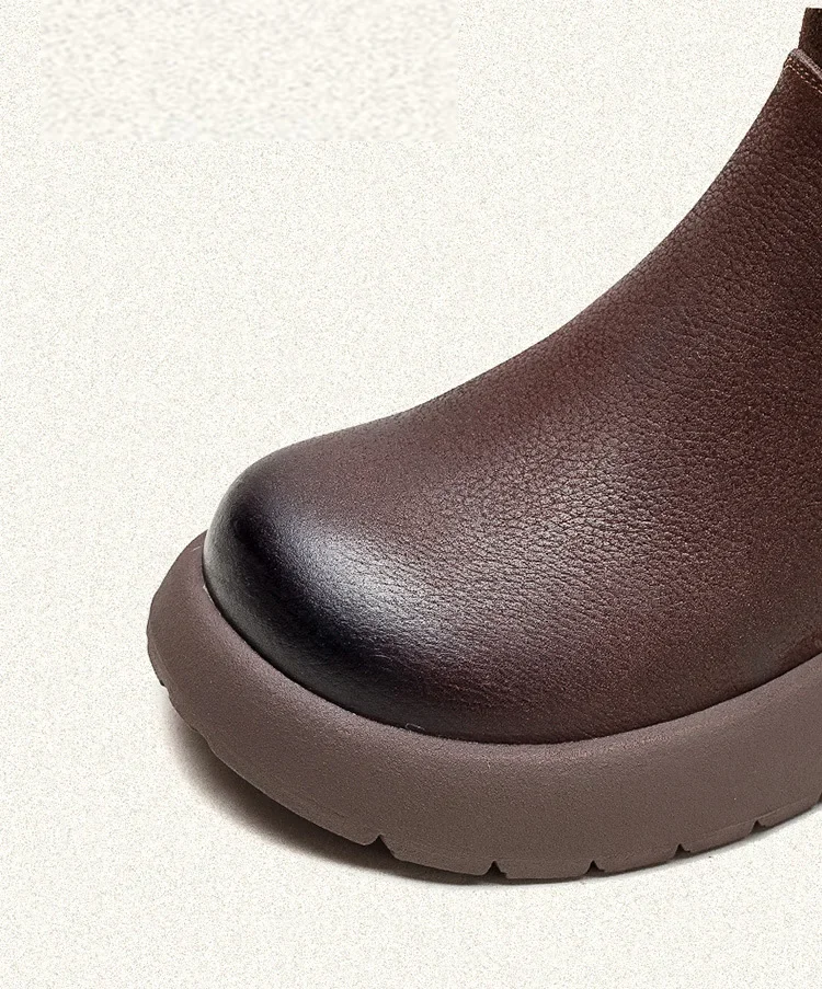 100% Genuine Leather Winter Shoes Women Snow Boots Flat Non-slip Cow Leather Ladies Winter Ankle Botas Warm Black 100% Genuine Leather Winter Shoes Women Snow Boots Flat Non-slip Cow Leather Ladies Winter Ankle Botas Warm Black