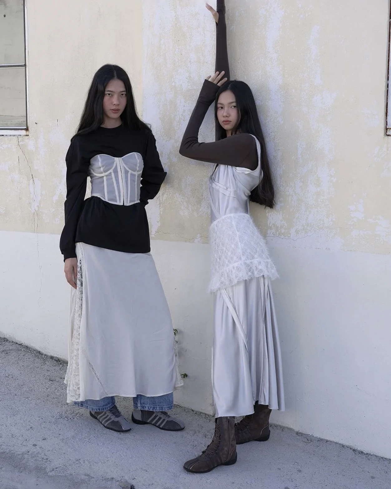 Retro Knight Boots Women's 2025 Spring Autumn Genuine Leather Lace-Up Western ort Boots Thi Bot Color Blo