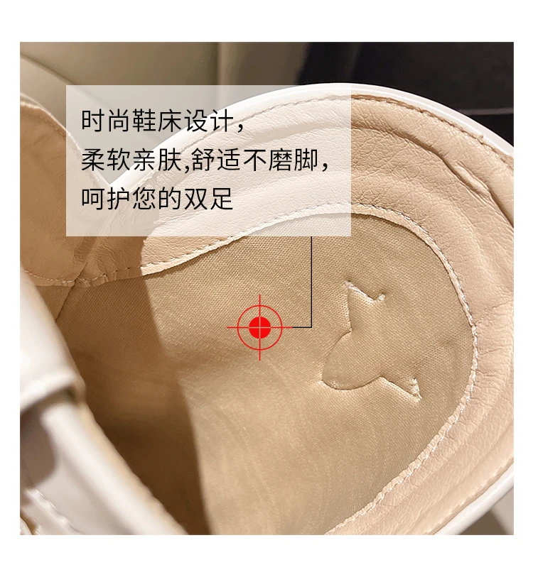 Women's Boots Retro Autumn Winter White Knee High Boots Big Size 41 Women Comfy Walking Female Western Cowboy Boot Women's Shoes