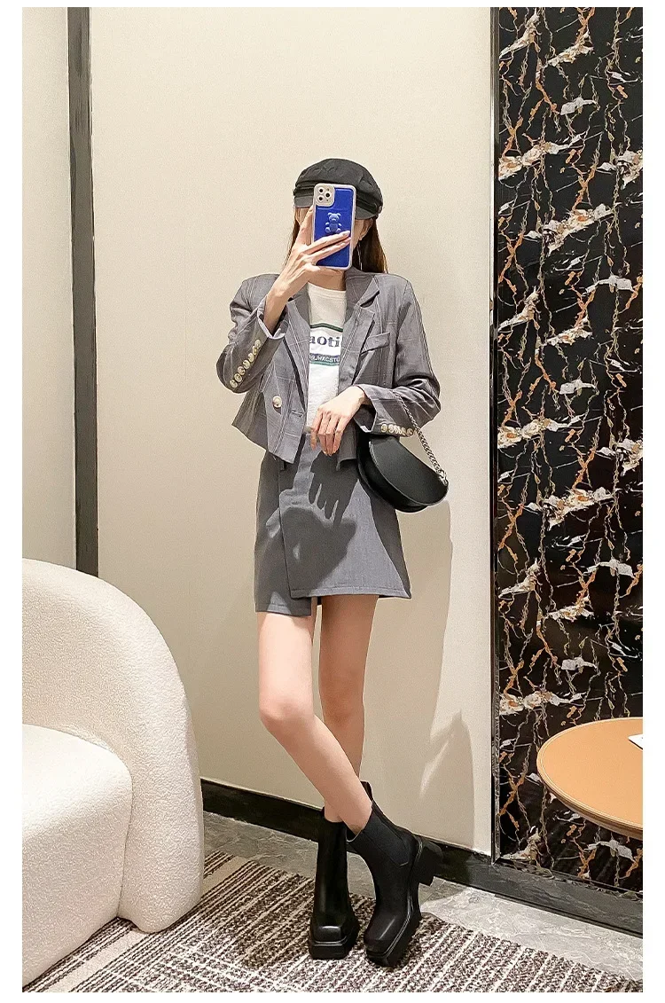 Black Leather Chelsea Boots Women Luxury Square Toe Thick Sole Non-slip Ankle Boots Cozy Chunky Heel Platform Shoes