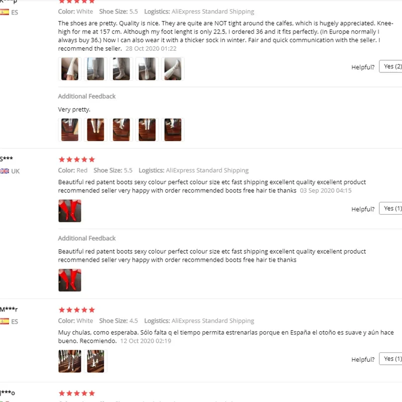 Autumn Winter Women&lsquo;s High Knee Boots Patent Leather Knee High Boots Women Waterproof White Red Black Party Fetish Shoes Lady