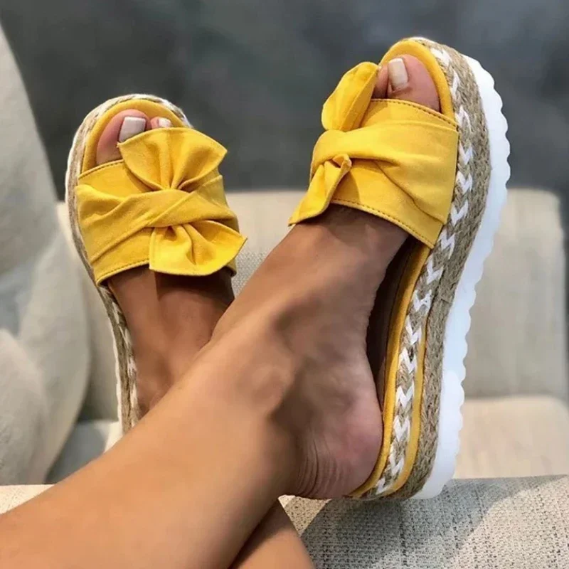 Women Heels Sandals with Wedges Shoes Woman Flower Platform Slippers Summer New Female Elegant Summer Shoes Women Heels Sandals with Wedges Shoes Woman Flower Platform Slippers Summer New Female Elegant Summer Shoes