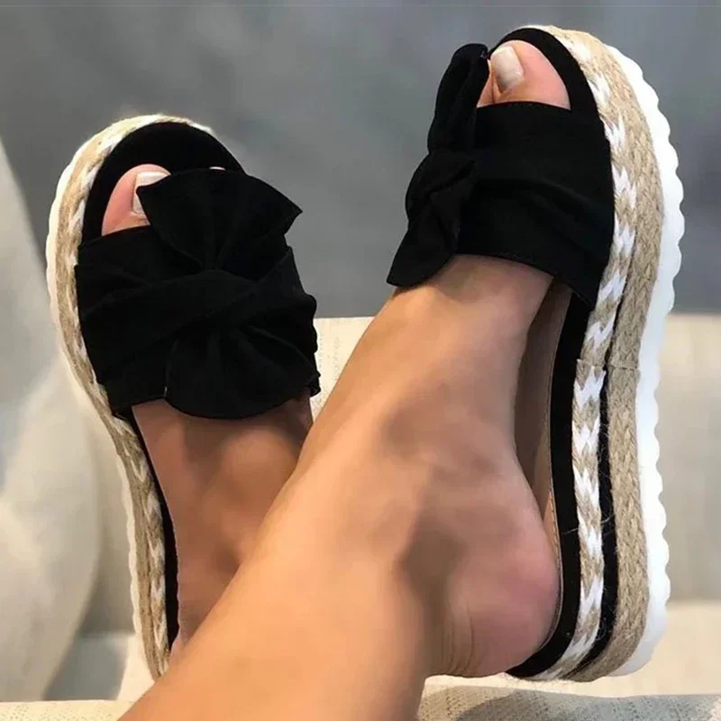 Women Heels Sandals with Wedges Shoes Woman Flower Platform Slippers Summer New Female Elegant Summer Shoes Women Heels Sandals with Wedges Shoes Woman Flower Platform Slippers Summer New Female Elegant Summer Shoes