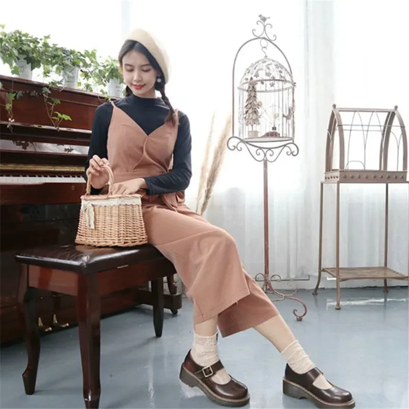 New Literary Retro Women's Shoes Thick Bottom Mori Girl Japanese Mary Jane Single Shoes College Style New Literary Retro Women's Shoes Thick Bottom Mori Girl Japanese Mary Jane Single Shoes College Style