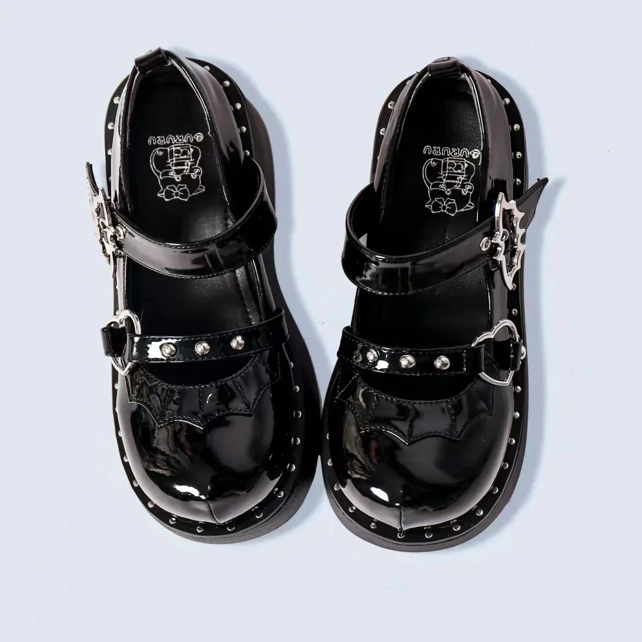 Women's Shoes Woman Spring Summer 2024 Lolita Mary Jane Platform Pumps on Heels Wedge Sandals Kawaii Cute Casual Cosplay Girls