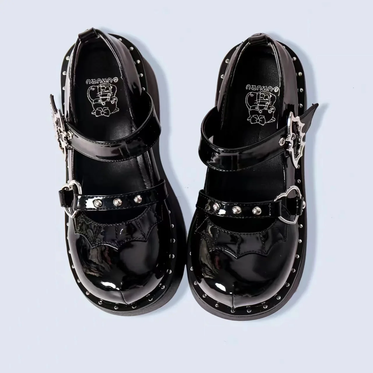 Women's Shoes Woman Spring Summer 2024 Lolita Mary Jane Platform Pumps on Heels Wedge Sandals Kawaii Cute Casual Cosplay Girls